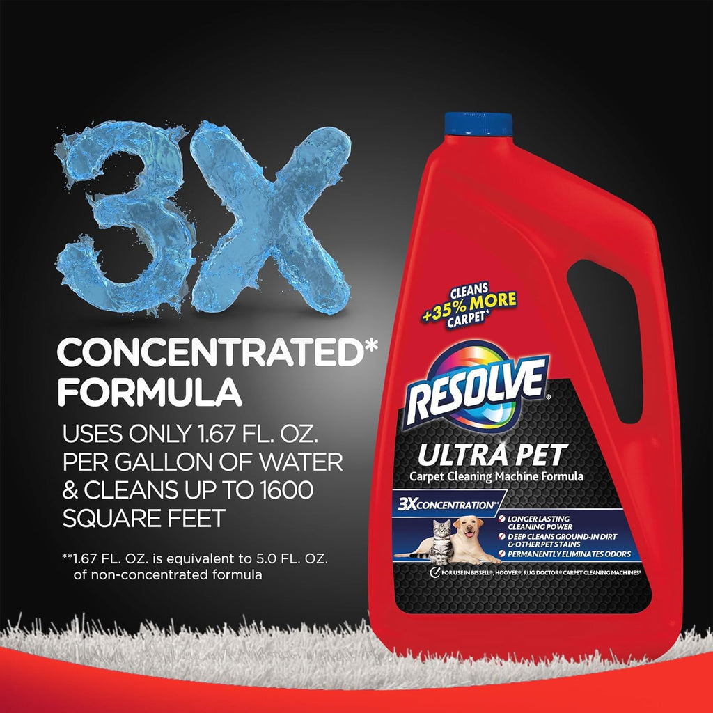 48 oz 3X Concentrate Carpet Cleaner Solution M748936