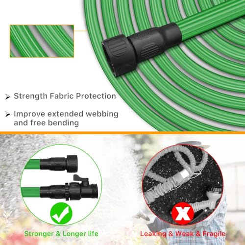 75FT Green Garden Hose X201