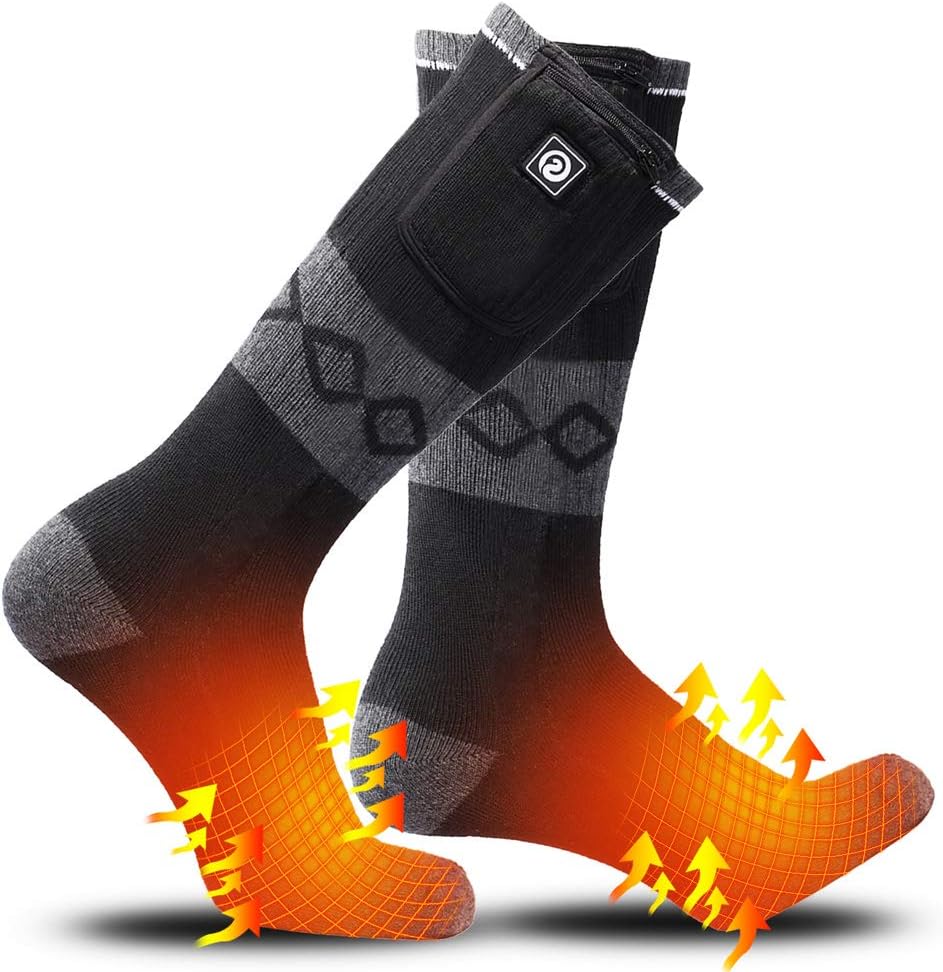 7.4V 2200mah Electric Rechargeable Battery Heated Socks R962