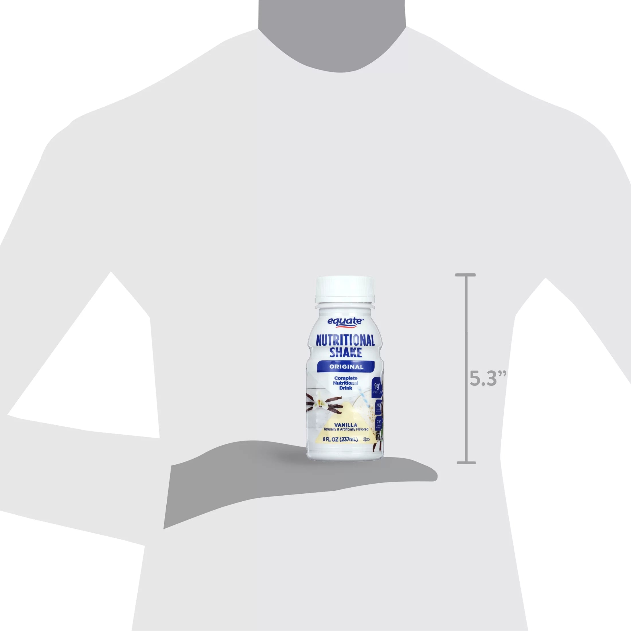 Vanilla Nutritional Shakes, 8 fl oz, 24 Count R95187