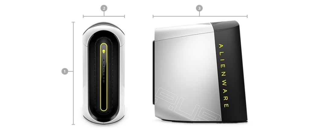 Restored Alienware Aurora R10 Gaming Desktop Core Ryzen 7 - 2TB HDD - 16GB RAM - RX 5600 6GB GDDR5 Z7800