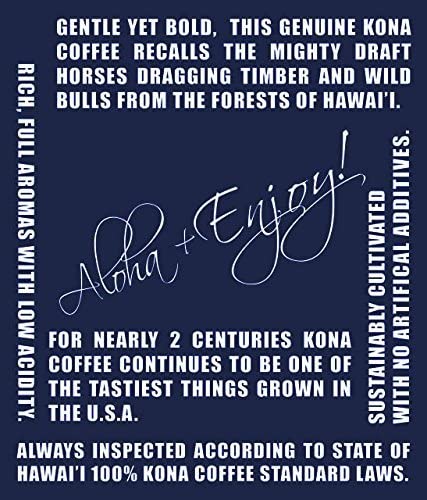 100% Kona Coffee Medium Roast Single Serve Pods D963224