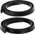 2-Piece Set Vinyl and Metal Door Sweep Assembly E127