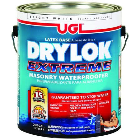 White Gallon Masonry Waterproofer T895862