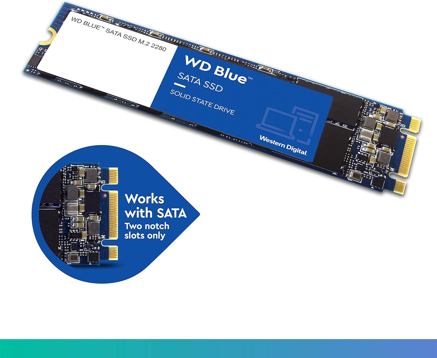 2TB Internal PC SSD SATA III M.2 2280 E487