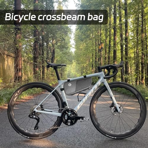 Black Waterproof Bicycle Frame Bag C2385