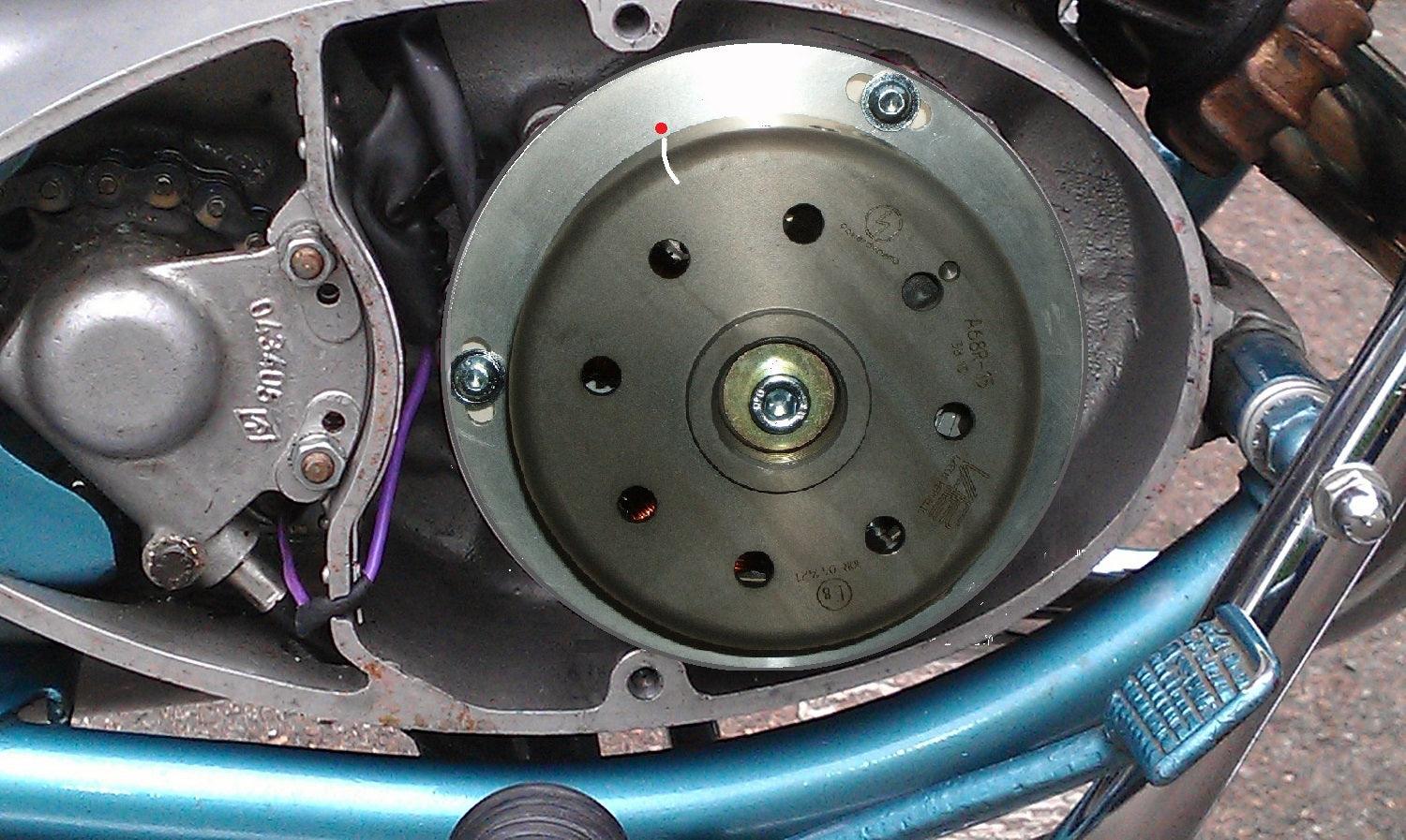 Ignition System Stator for Adler M200 M250 F6863
