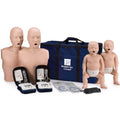 CPR Manikin & AED Trainer Kit with Feedback (2-Adult, 2-Infant, & 2-AED UltraTrainers) B2736