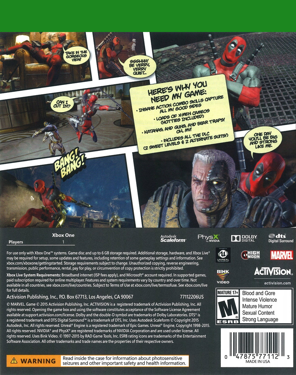 Xbox One Game R40469