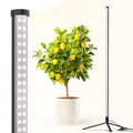 42W 169 LEDs Full Spectrum T10 Vertical Standing Plant Grow Light with Tripod Floor Stand M890