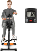 Pedal Exercise Bike with LCD Monitor, Adjustable Height and Length B834567