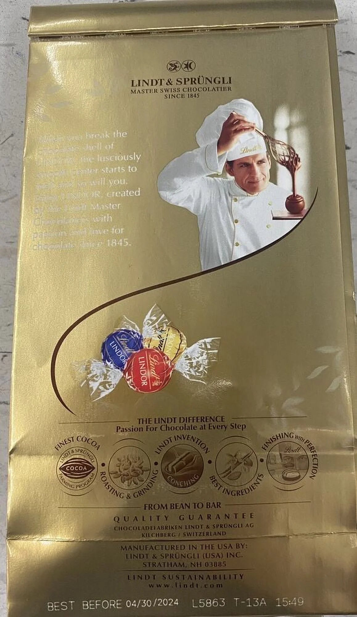 5.1 oz Assorted Chocolate Truffles 5 Pack H6646