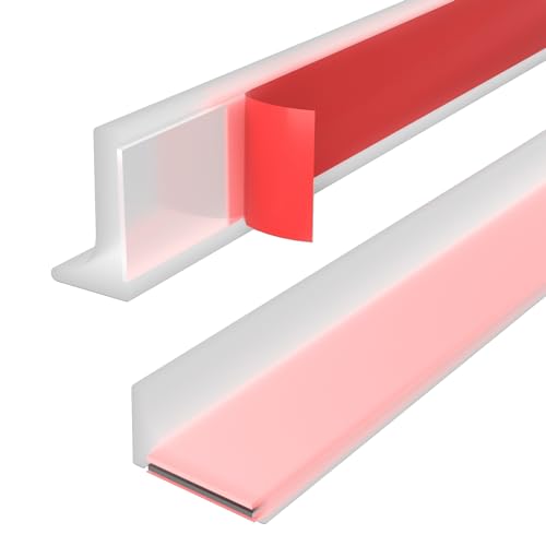 Self-Adhesive Silicone Collapsible Shower Water Dam A778