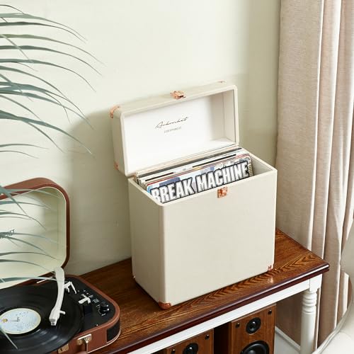 Vinyl Record Storage and Carrying Case, Holds 30 Albums T331