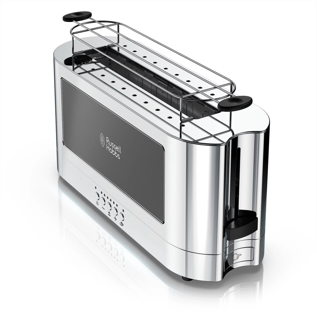 Black & Silver 2-Slice Long Toaster I301434