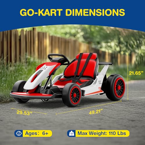 24V Electric Go Kart with 5-Point Safety Belt M241