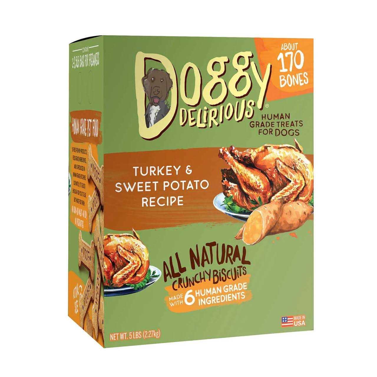 Turkey and Sweet Potato Flavor Dog Treats T2264