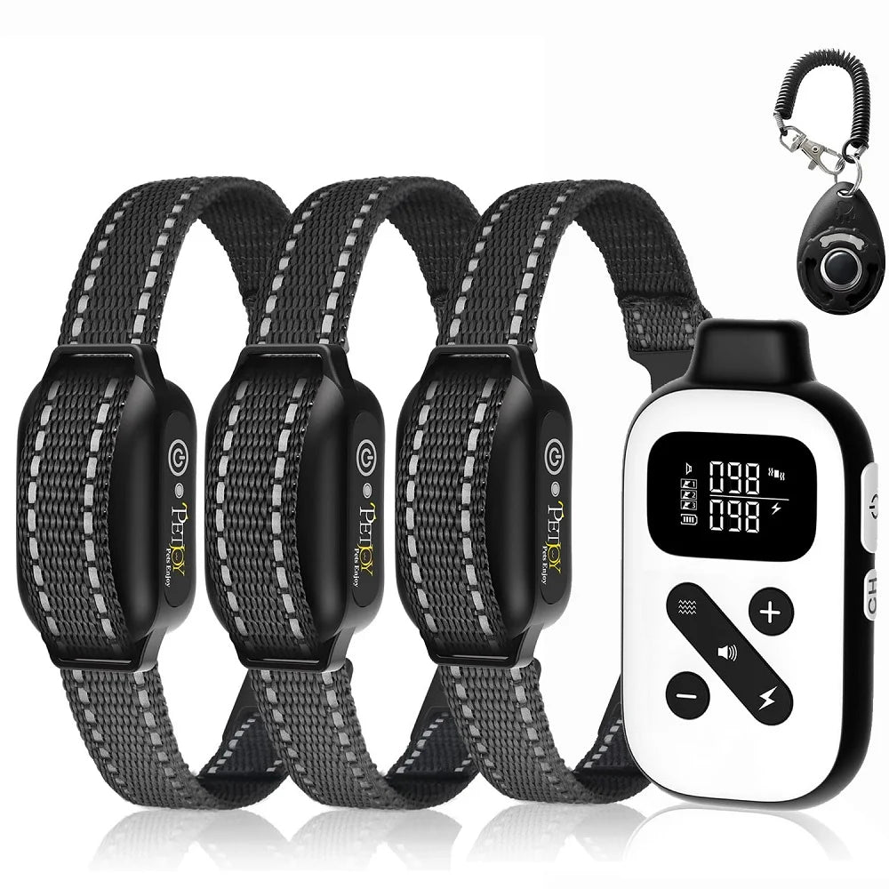 Dog Training Collar with Remote, Shock, Beep, Vibration R918912