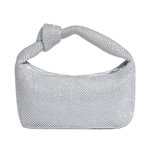 Knotted Rhinestone Evening Bags Small Purse H3958