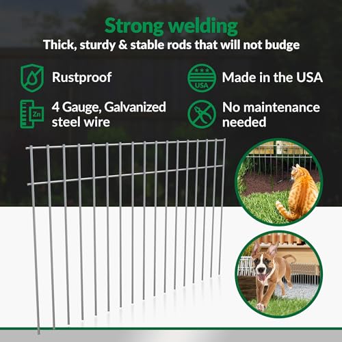 X-Large 2 Pack No Dig Animal Barrier Fence K206
