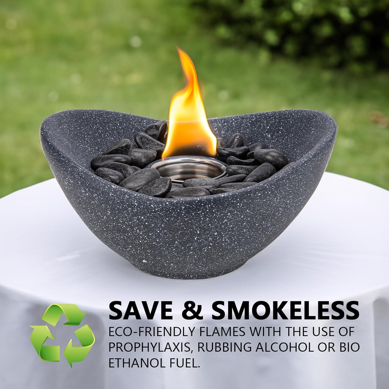 11inch Multi-Fuel Tabletop Fire Pit L860943