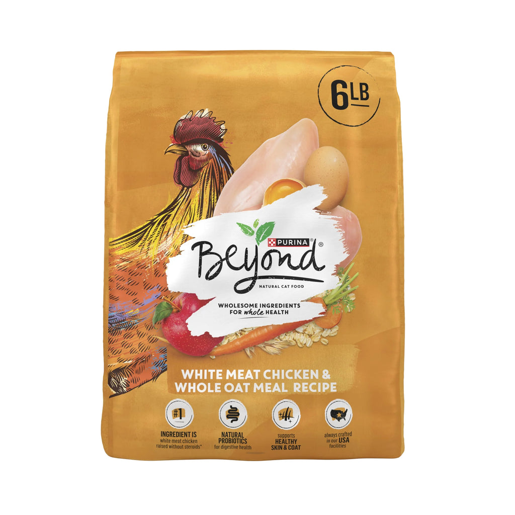 White Meat Chicken and Whole Oat Meal Dry Cat Food, 6 lb. Bag Z3950