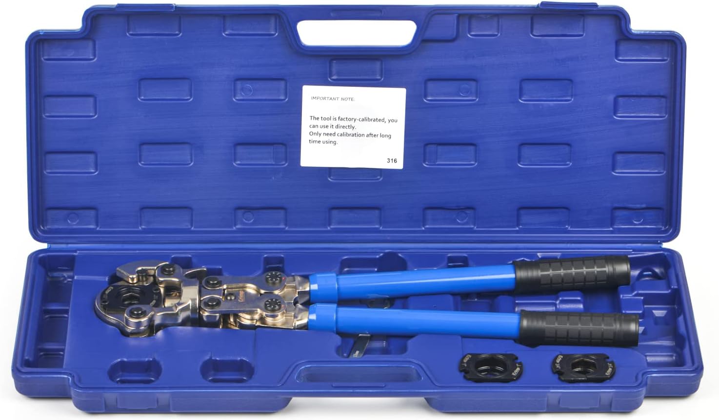 Copper Tubing Press Tool for 1/2'', 3/4'', 1'' Copper Fittings C61122