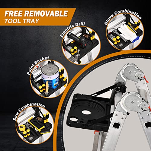 6 Step Multi Position Ladder I226