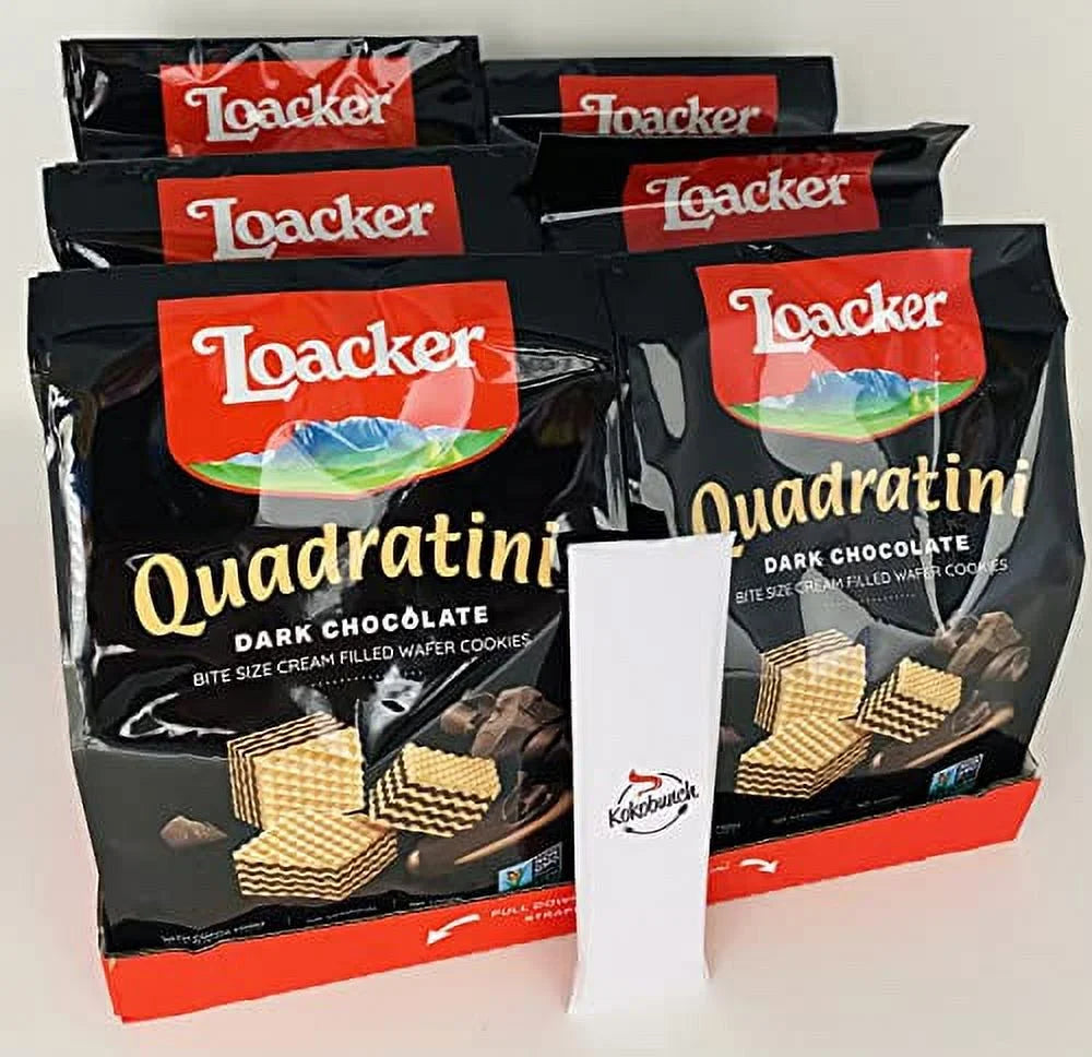 Dark Chocolate Filled Wafer Cookies 8.82 Oz X436819