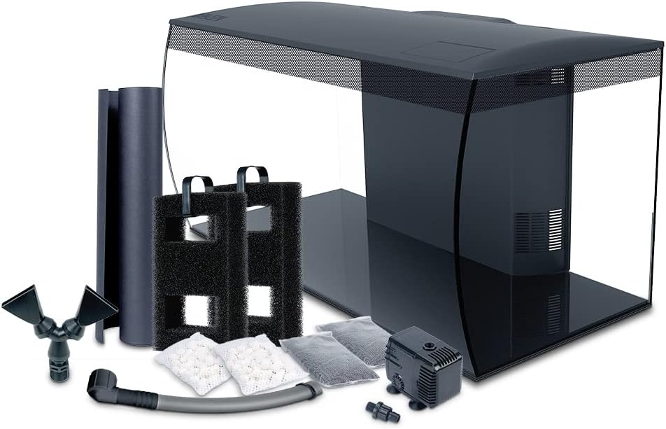32.5 Gal Marine Salt Water Aquarium Kit with LED Lights and Filtration System X386984
