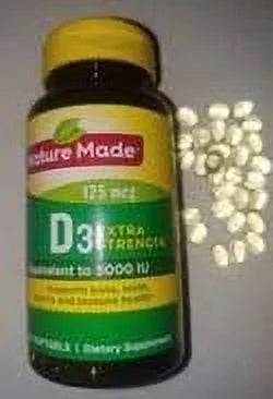 Vitamin D3 5000 IU Ultra Strength 90 ct S189