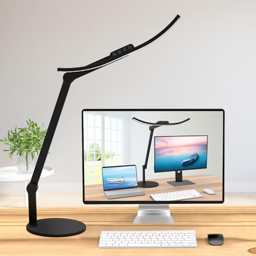 Tall Desk Lamp with 3 Rotatable Joints U6718