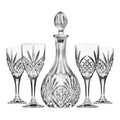 5 Piece Wine Decanter 28oz & Goblet 12oz Set K1718