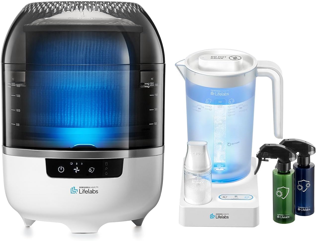Mini Water Air Purifier Hypochlorous Acid Generator Combo I9573