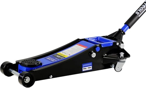 3 Ton Low Profile Floor Jack with Dual Pistons Quick Lift Pump M61039
