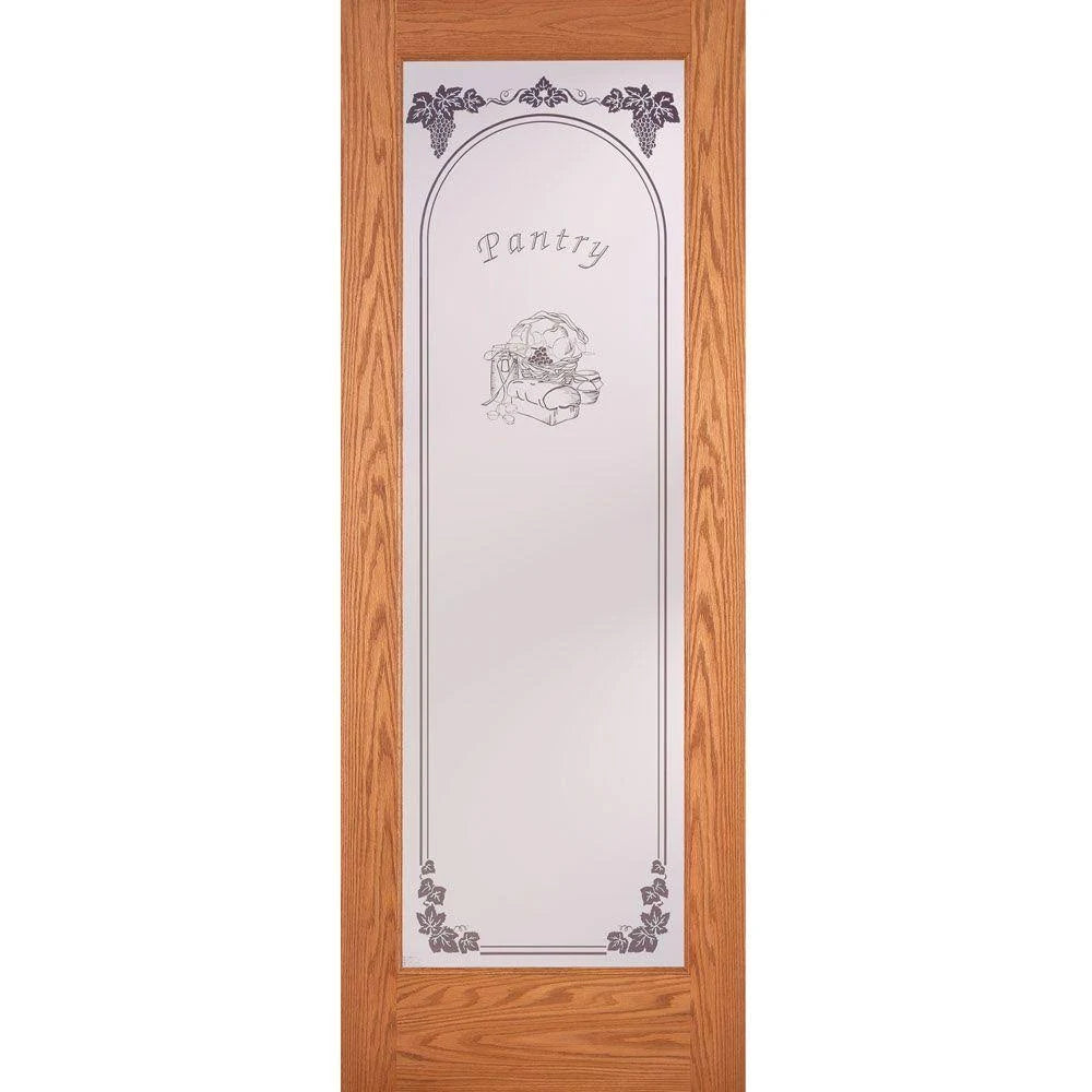 Unfinished Oak Interior Door Slab I3415