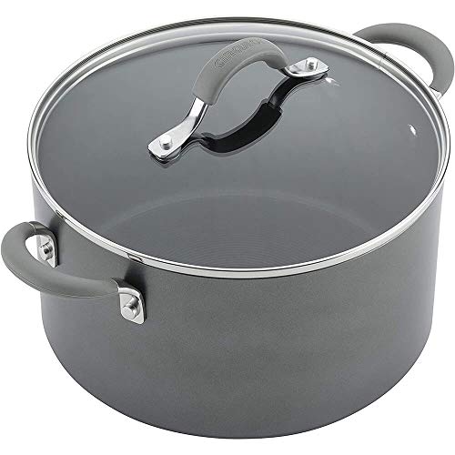 10 Piece Hard Anodized Nonstick Cookware Set B7722