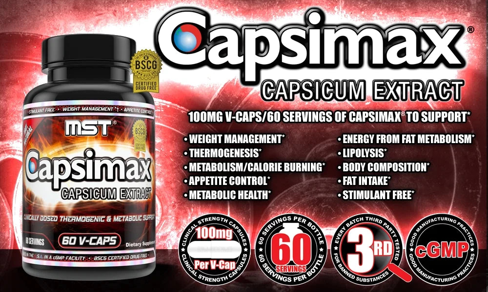 60 Servings 100mg V Capsules Weight Management Supplement S9437