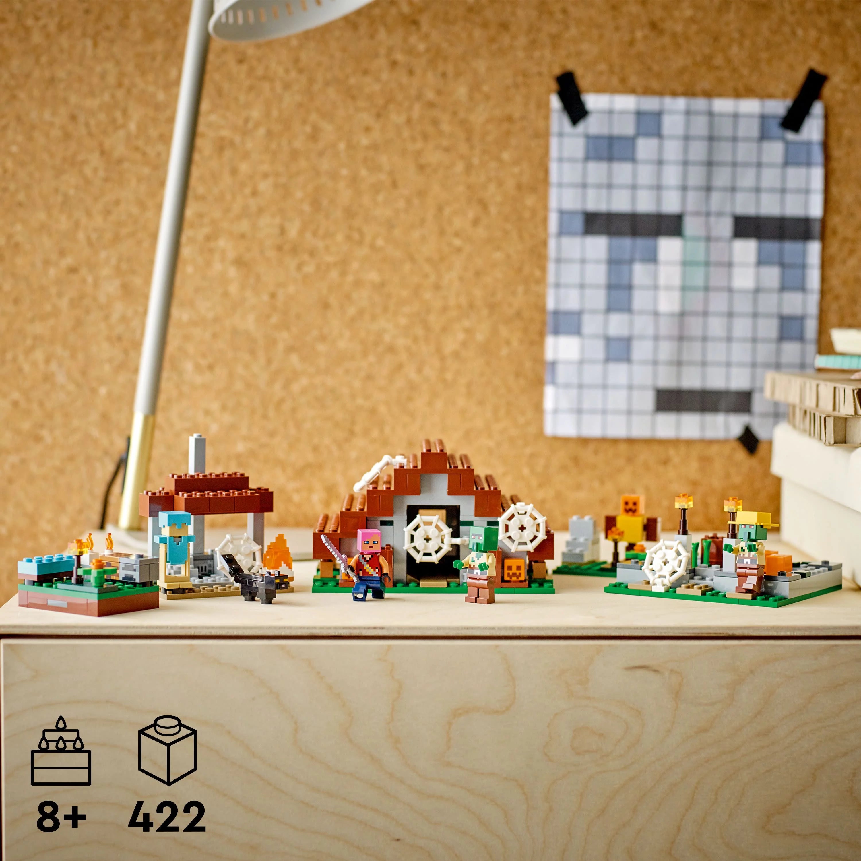 LEGO Minecraft The Abandoned Village Building Toy Set 21190 F610281