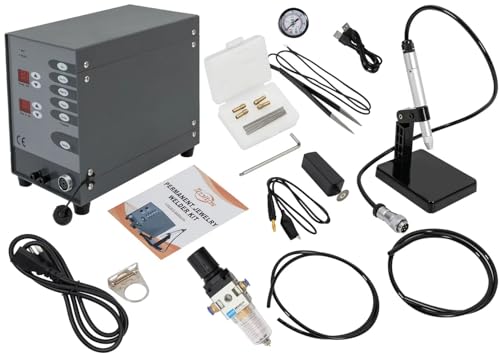 100W Pulse Arc Spot Welding Machine Kit for Jewelry U41784