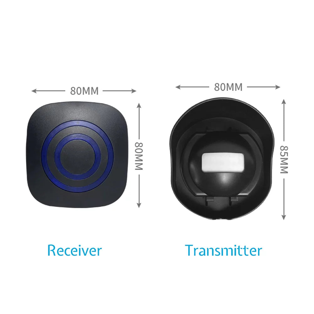 Wireless Driveway Alarm Motion Sensor Alarm 1 Receiver 2 Transmitters R489700