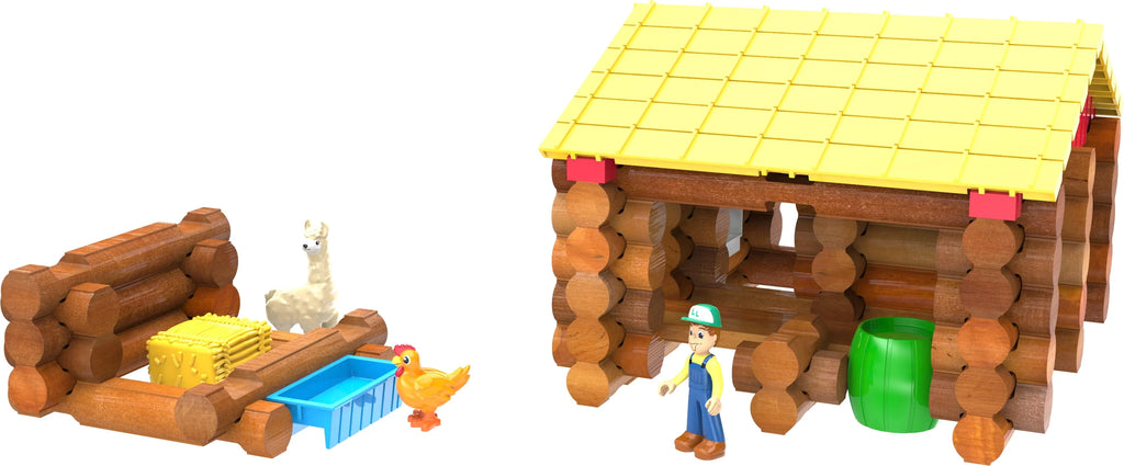 Real Wood Logs - 102 parts J14696