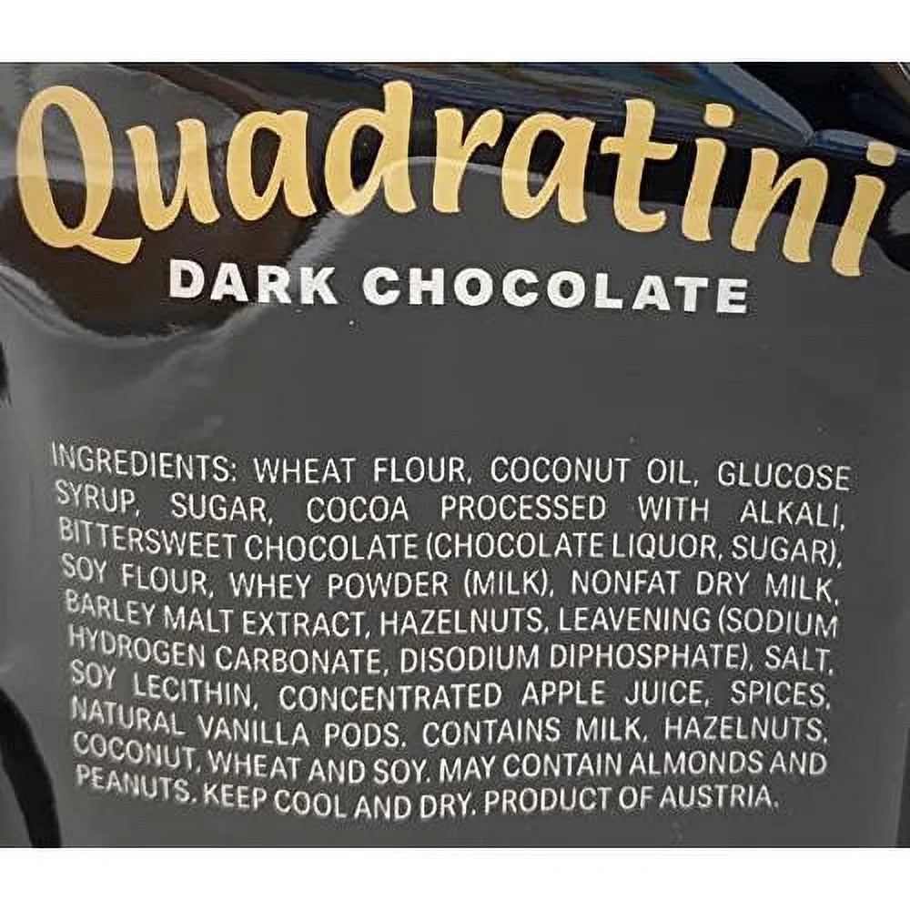 Dark Chocolate Filled Wafer Cookies 8.82 Oz X436819