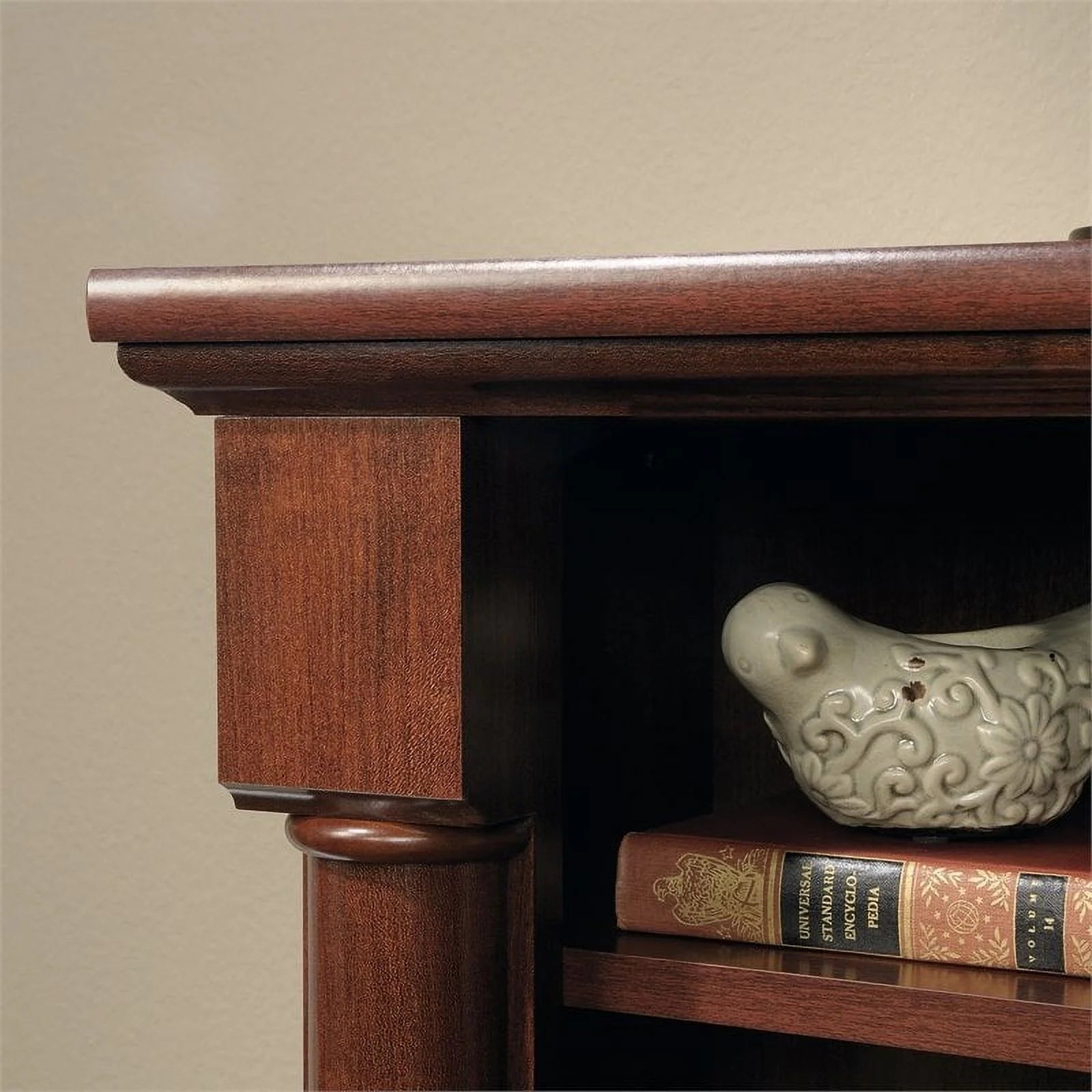 Contemporary Wood Computer Desk with Hutch X110179