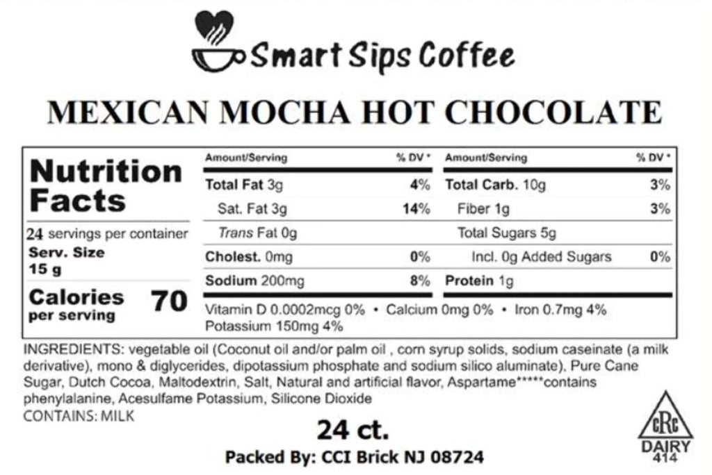 Mexican Mocha Gourmet Hot Chocolate S214794
