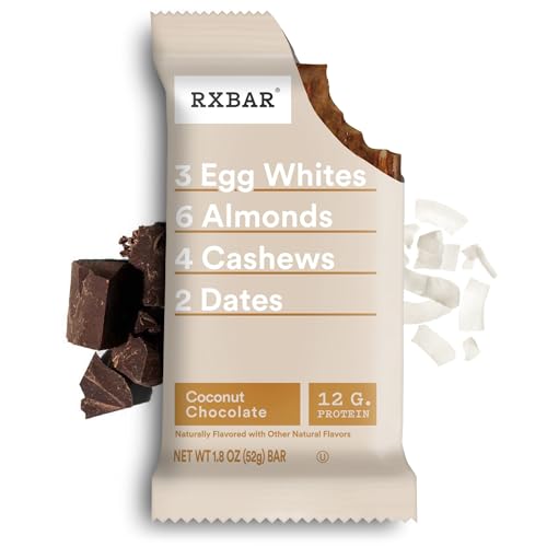 Coconut Chocolate Protein Bars, 22oz Box (12 Bars) B809