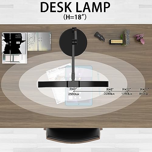 Tall Desk Lamp with 3 Rotatable Joints U6718