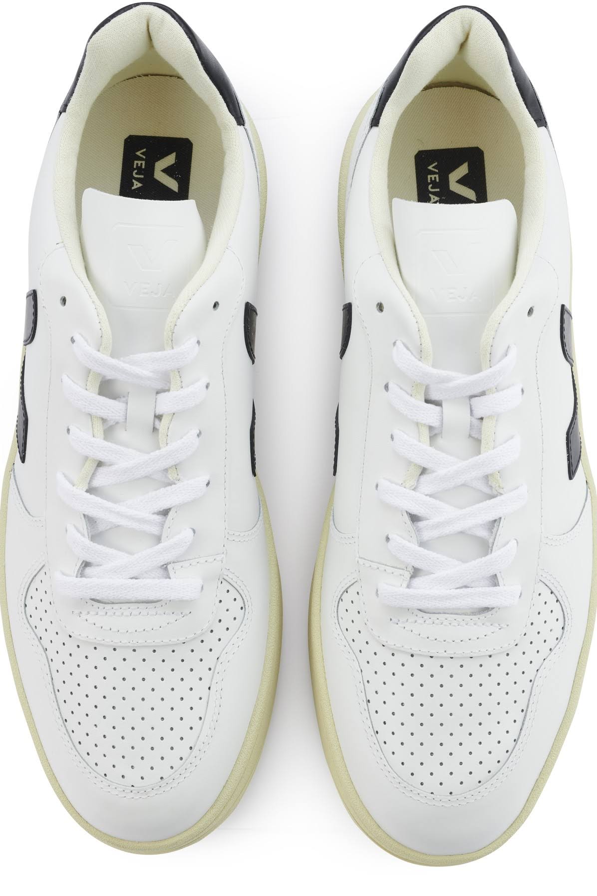 White Leather Sneakers R23408