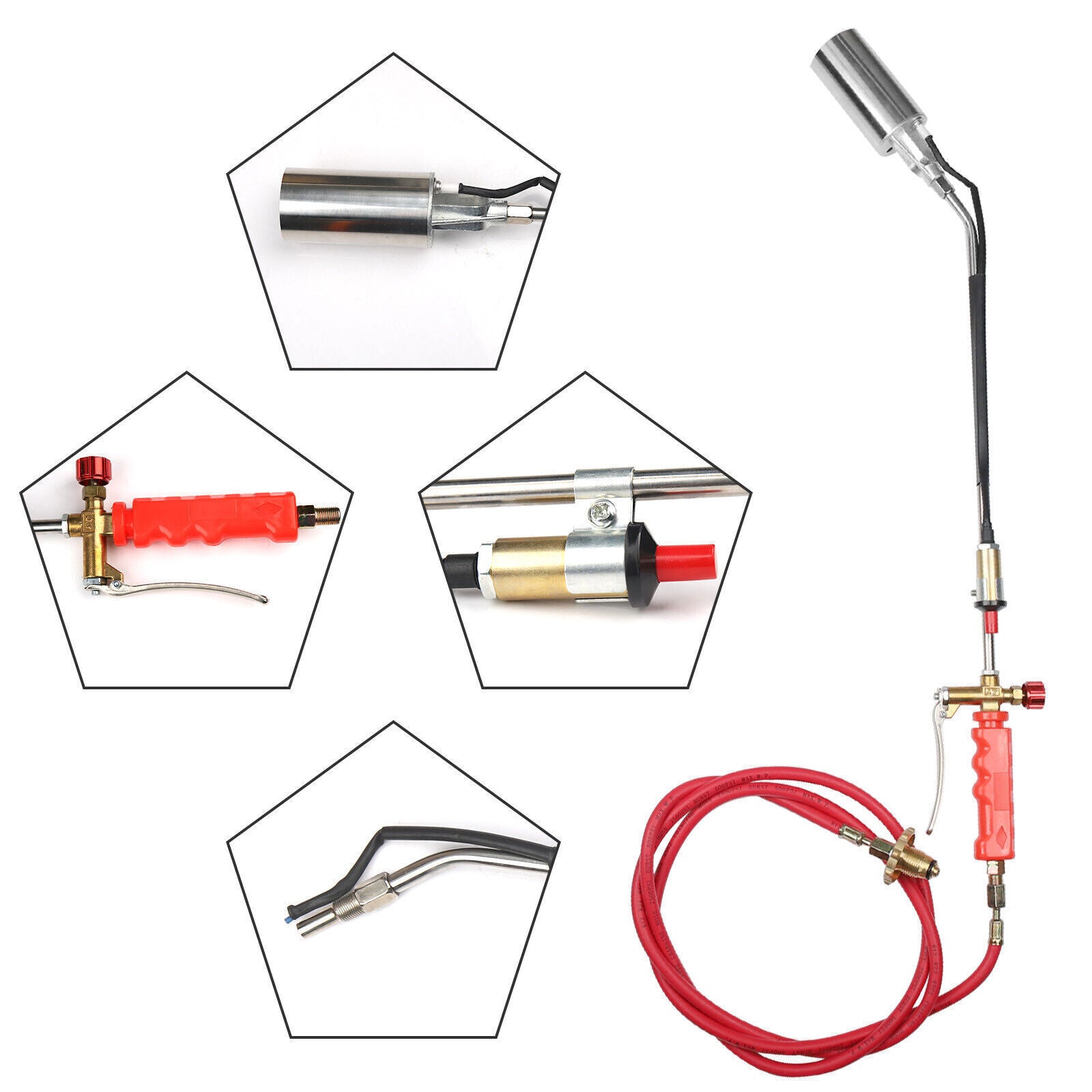 Portable Propane Torch Weed Burner with Hose N8877