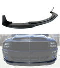 Matted Black Front Bumper Chin Lip Spoiler Splitter for Ford Mustang V8 S527655